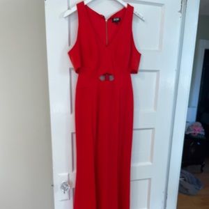 RED JUMPSUIT